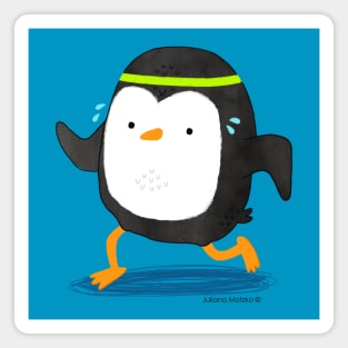 Penguin Runner Magnet